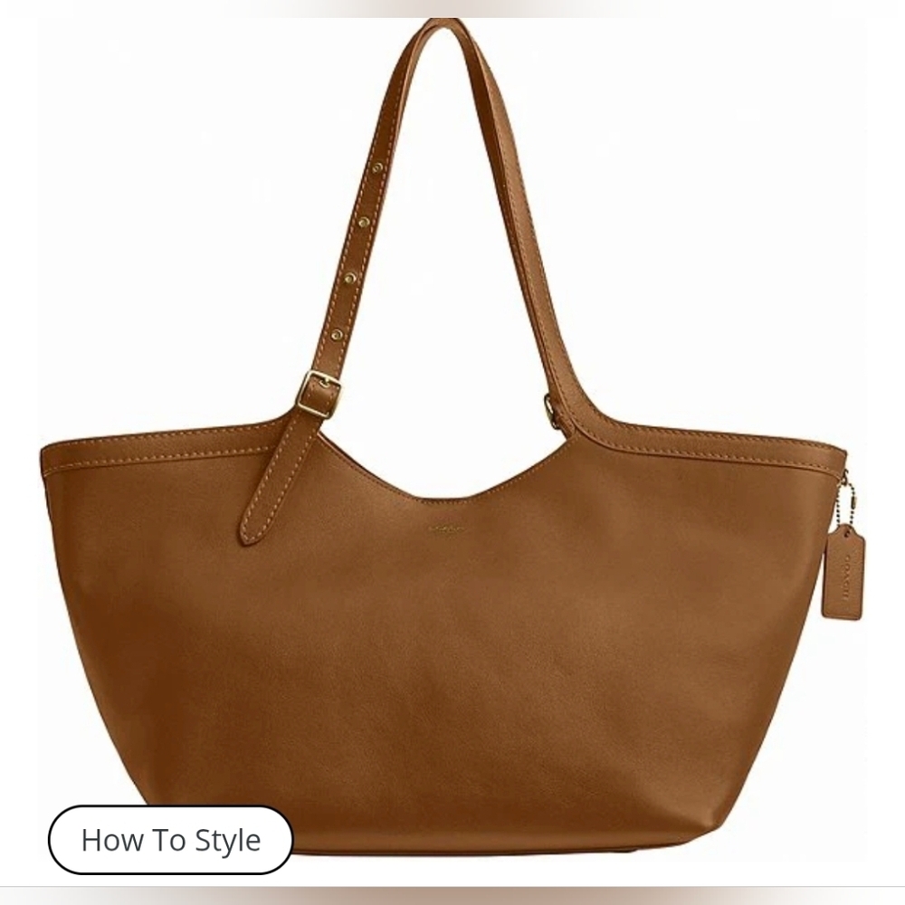 Coach Gramercy Buckel Detail Oversized Shoulder Bag